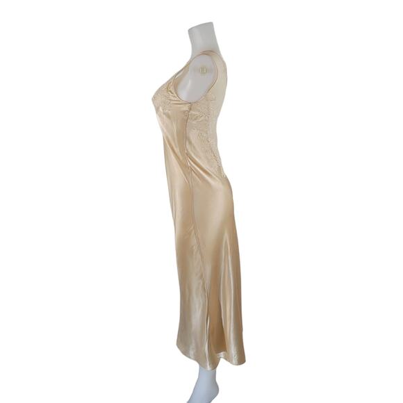 Victoria Secret Wedding Special Events Night Wear Beige Lingerie Night Gown XS - Picture 3 of 7